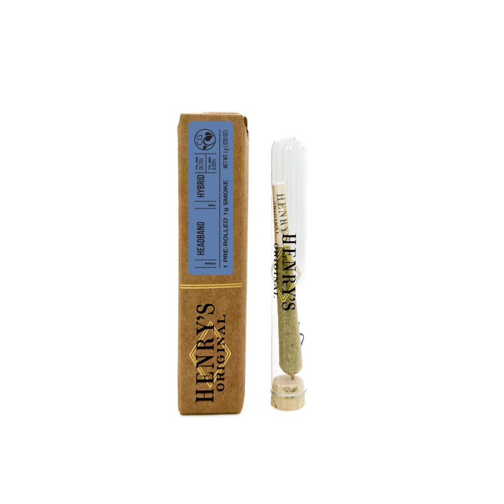 Buy Henry's Original Pre-roll Headband Pre-Roll 1 G image