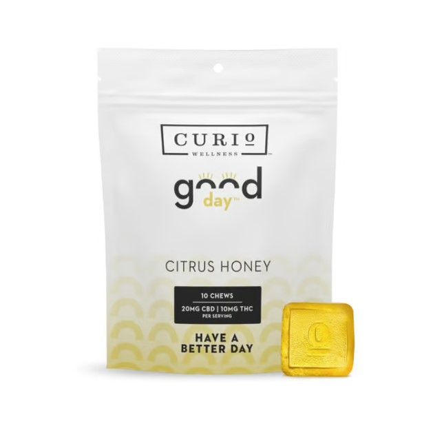 Good Day 20:2 CBD:THC Citrus Honey Curio