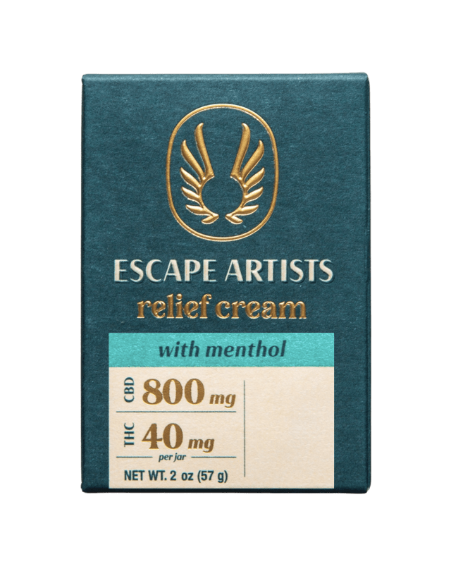 Menthol 20:1 CBD:THC Lotion Escape Artists