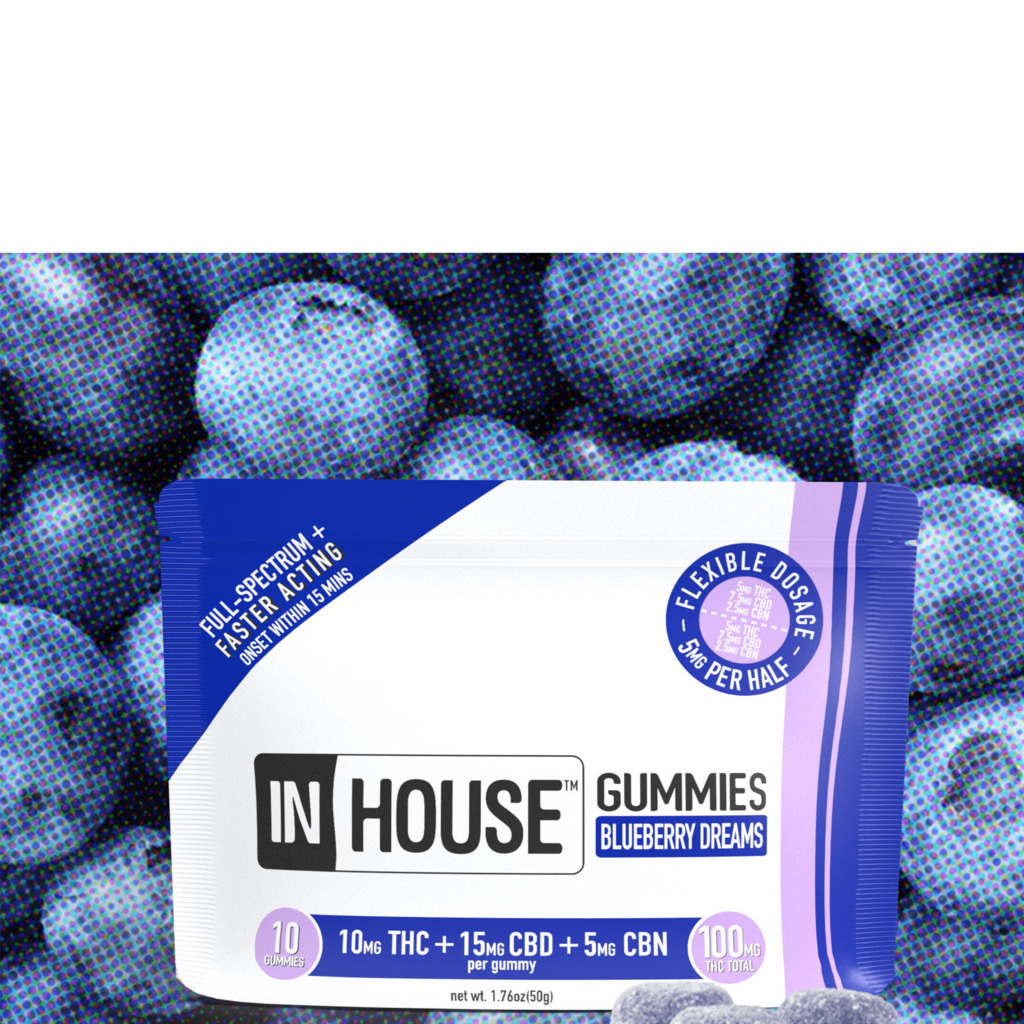 Blueberry Dreams 3:2:1 [100mg THC/150mg CBD/50mg C In-House