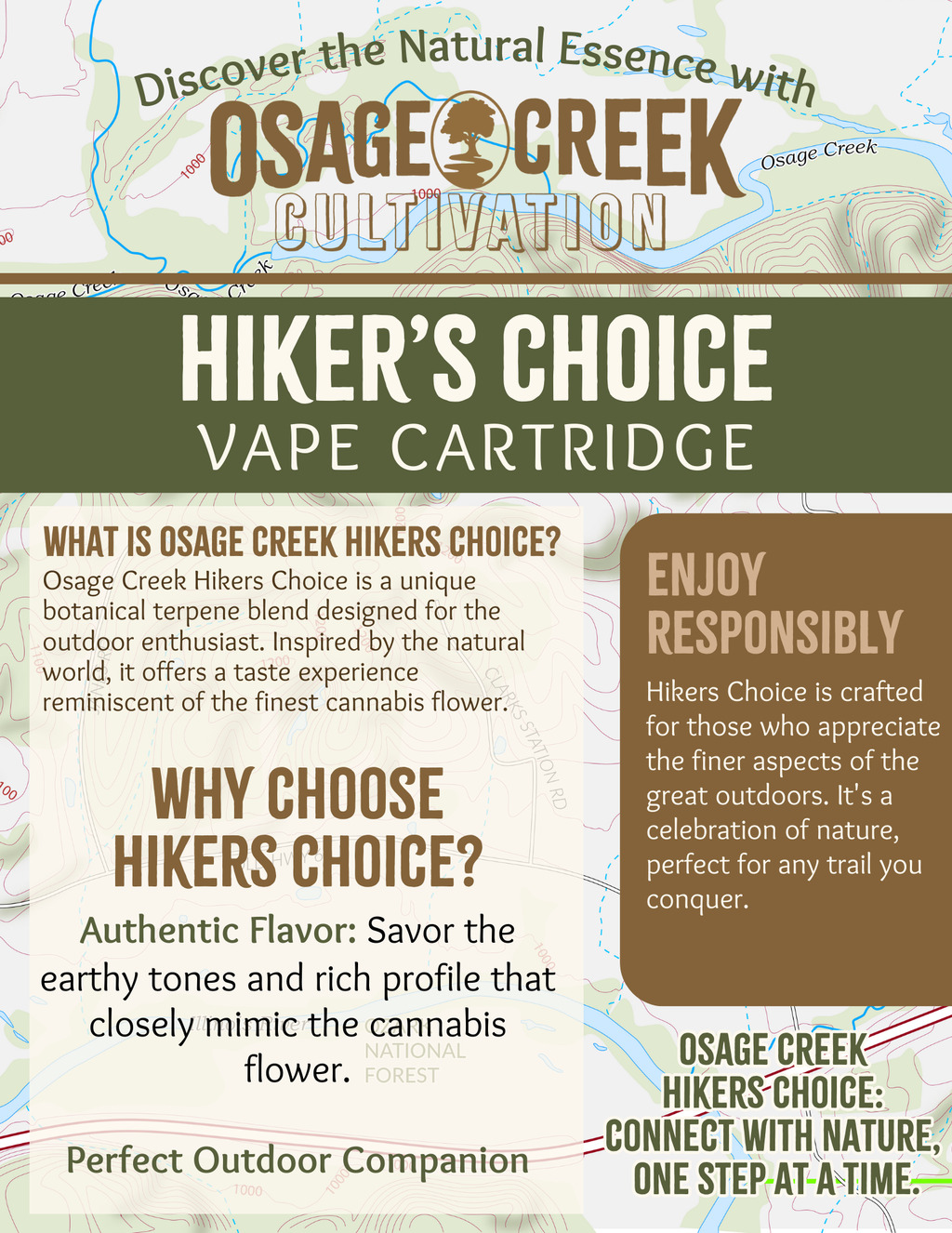 Hiker's Choice - Strawberry Cough Osage Creek