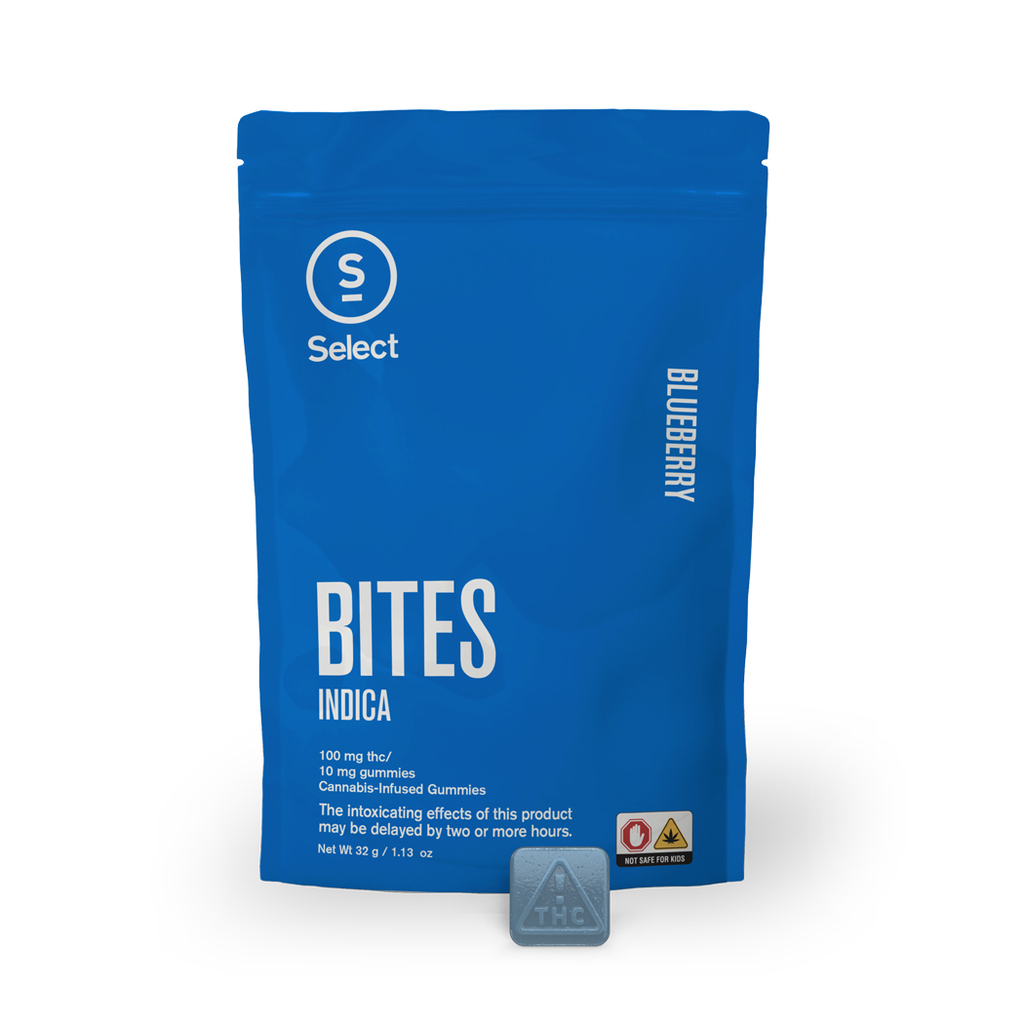 Buy Select Bites Edibles Blueberry 10 Pack | 100mg image №0