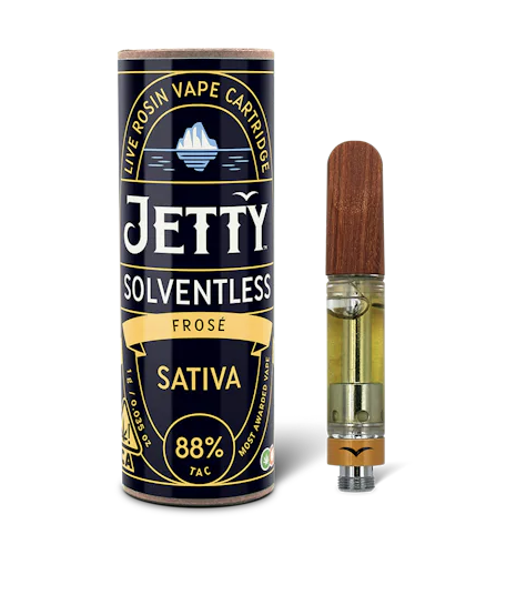 Buy Jetty Extracts Vape Cartridge Frose Solventless Live Rosin Vape Cartridge 1 G image