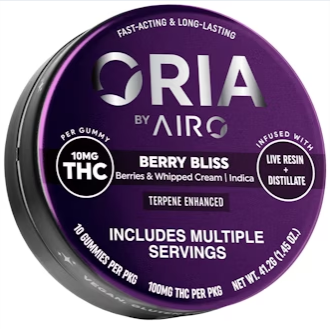 Buy Oria Edible Berry Bliss 10mg ea image