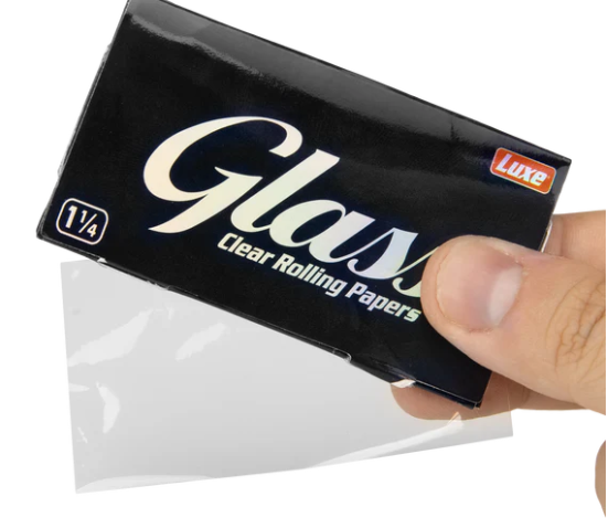 Buy Luxe Accessories Clear Rolling Papers 1 1/4 image