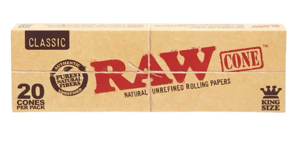 Buy Raw Accessories Classic Cones 20 Pack King Size  image