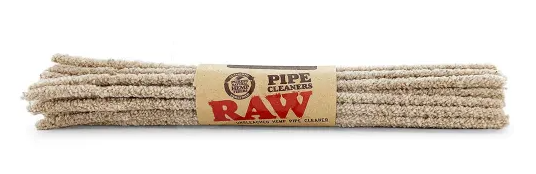 Buy Raw Accessories Hemp Soft Pipe Cleaner Unbleached image