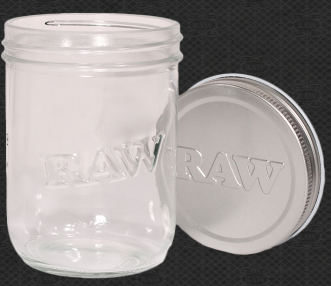 Mason Jar 16 Oz Raw