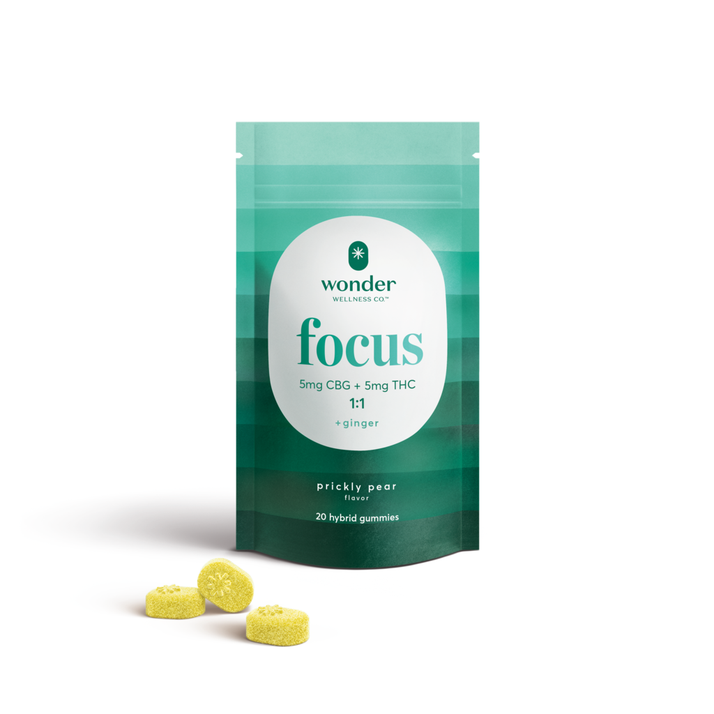 Focus Prickly Pear 1:1 (THC:CBG) Wonder Wellness