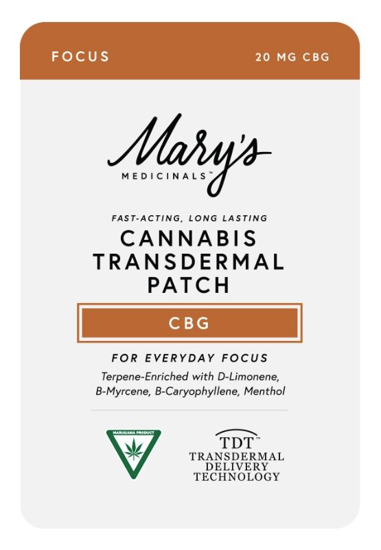 Focus Cbg Mary'S Medicinals