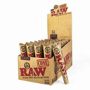 King Size Hemp Cones Raw