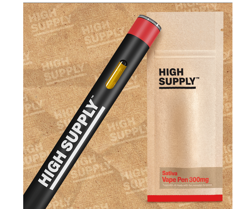 Buy High Supply Vapes Strawberry Cough [0.3g] image