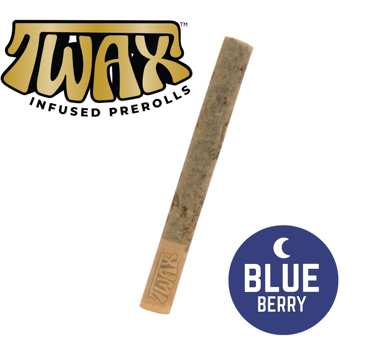 Buy TWAX Pre-Roll  Blueberry 1.0g | 1.0 ea image