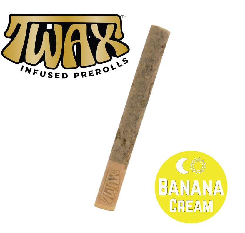 Buy TWAX Pre-Roll  Banana Cream 1.0g | 1.0 ea image