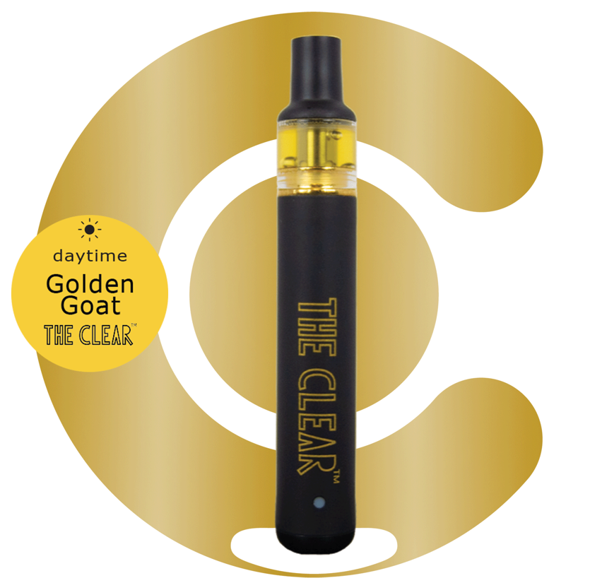 Buy The Clear Vape Golden Goat 0.5g image