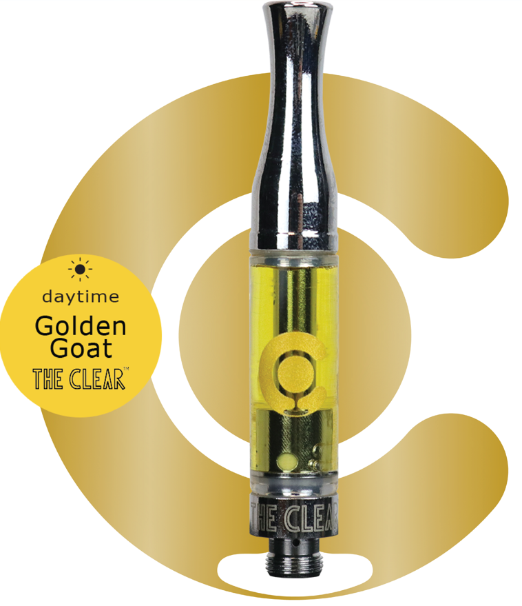 Buy The Clear Vape Golden Goat 1G image