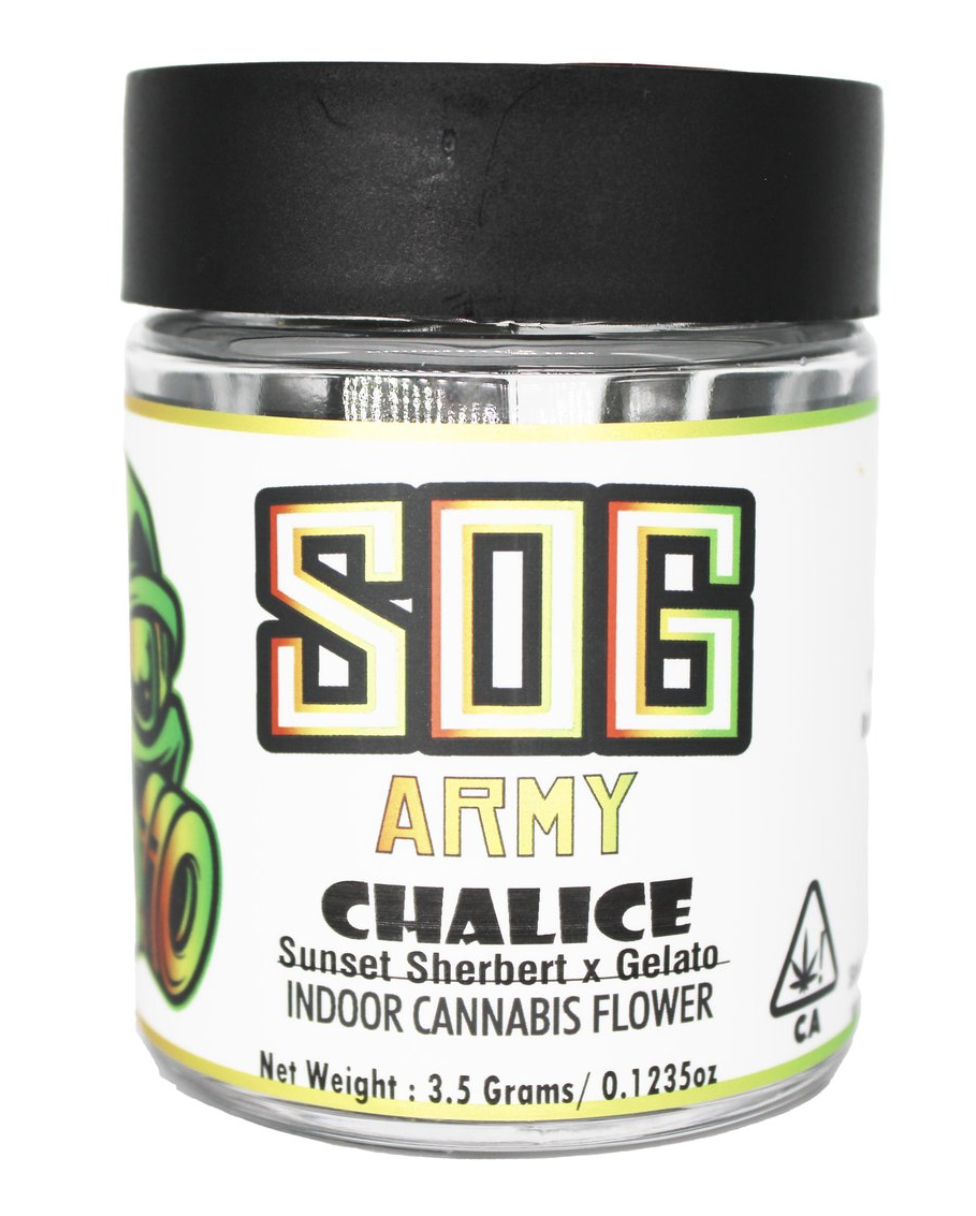 Buy SOG Army Flower Chalice 3.5 G image