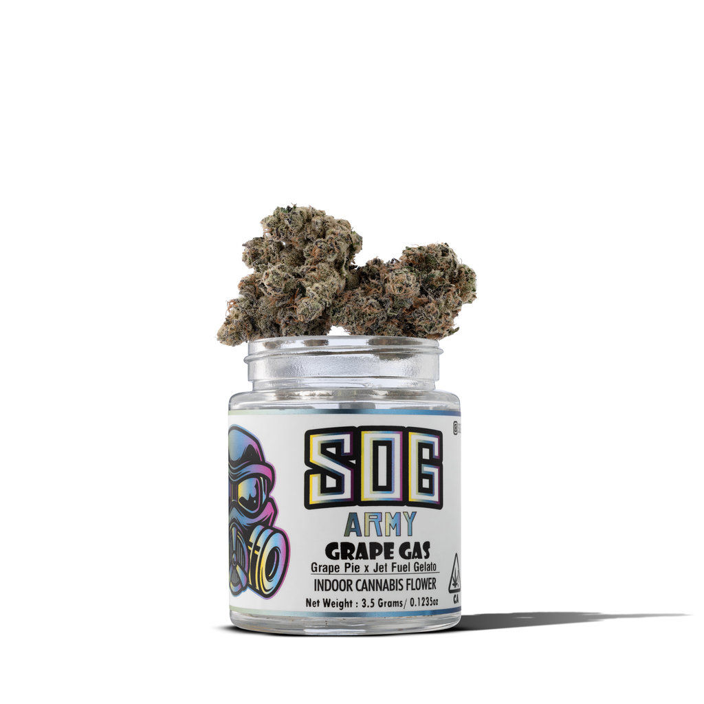 Buy SOG Army Flower Grape Gas 3.5 G image