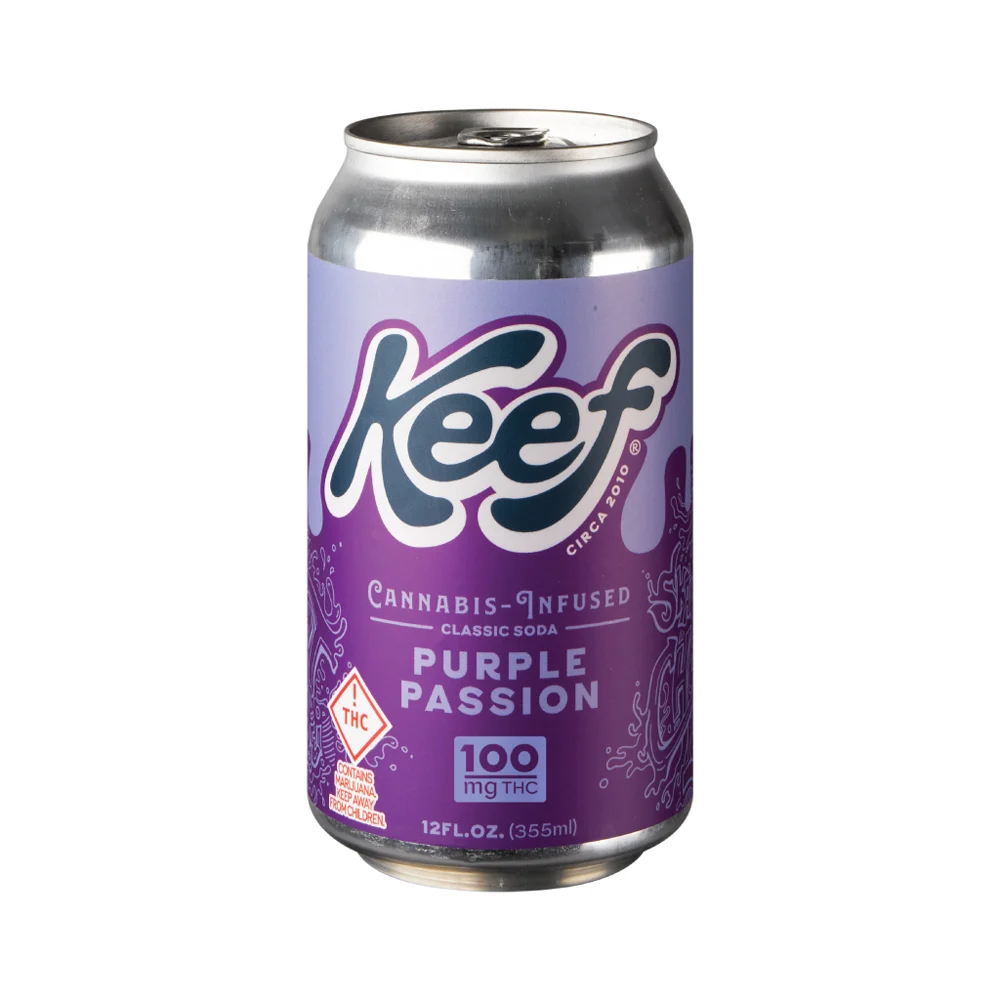 Buy Keef Beverages Purple Passion 100mg image