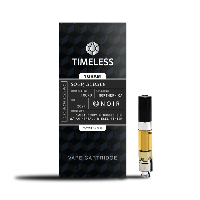 Buy Timeless Cartridges Sour Bubble 0.5g Cart image