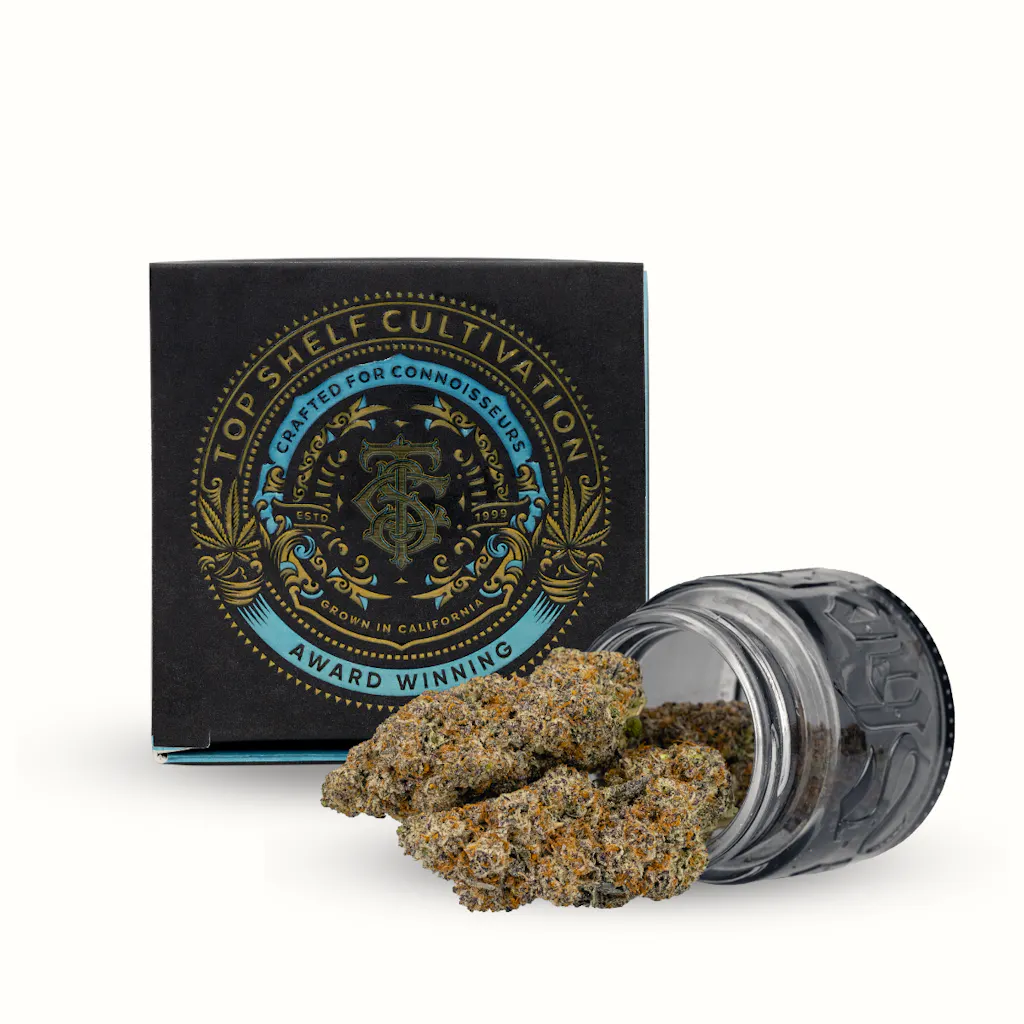 Buy Top Shelf Cultivation Flower Peanut Butter Breath 3.5 G image