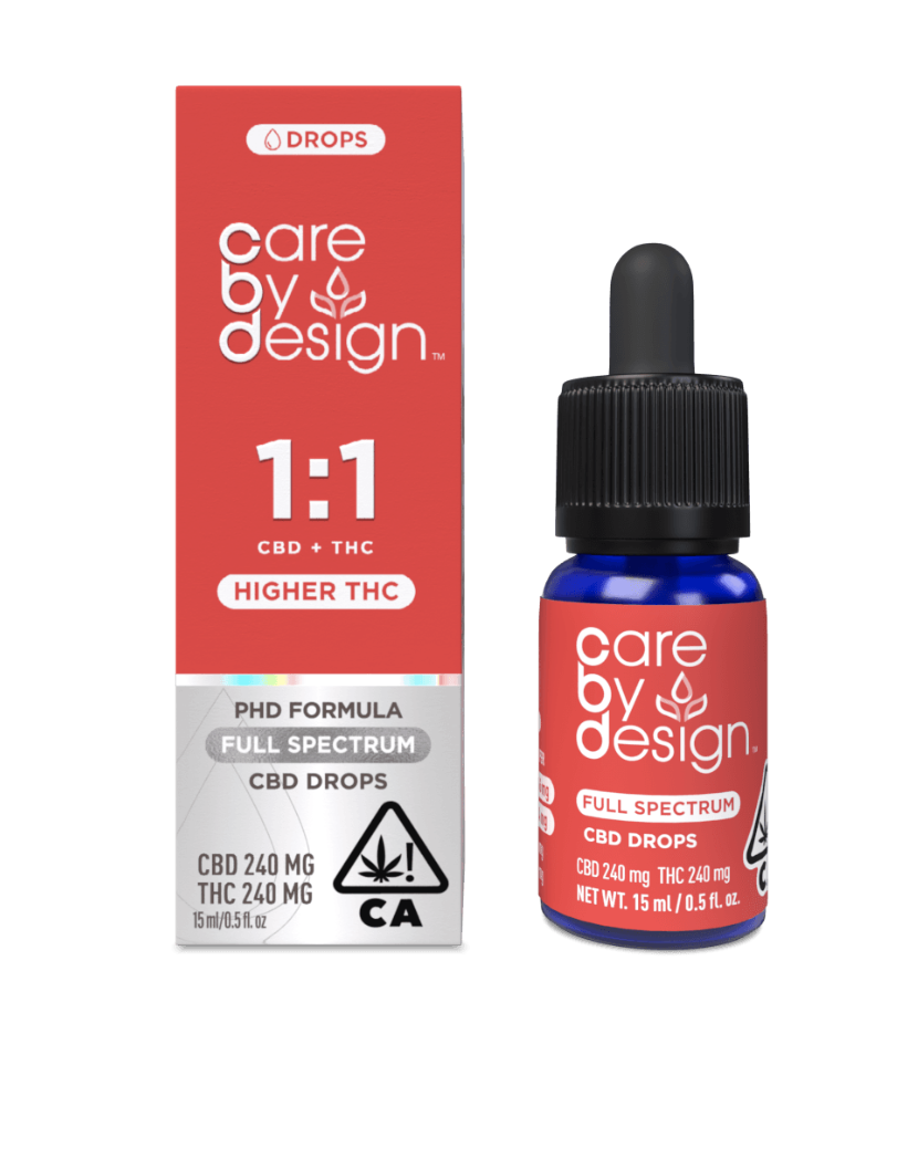 1:1 Full Spectrum CBD Drops Care By Design