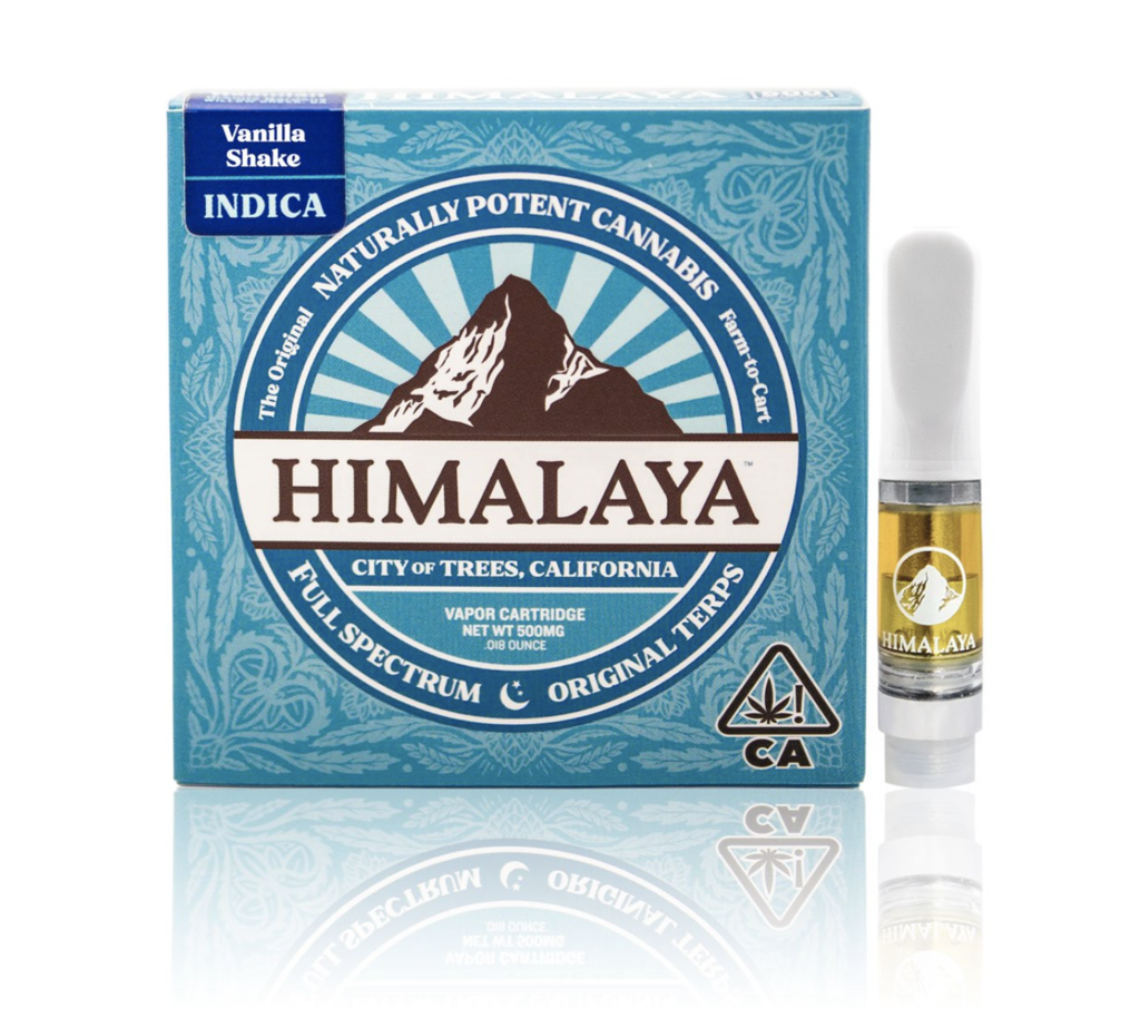 Buy Himalaya Vape Cartridge Originals Vanilla Shake Vape Cartridge 1 G image №0