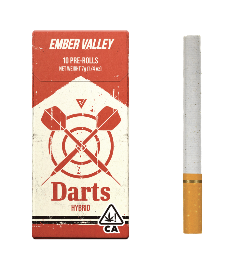 Grapefruit Zlushiez Darts 10 Pre-roll Pack Ember Valley