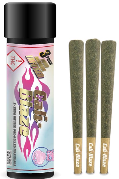 Cotton Cloud Infused Pre-Roll 3 pack (H) Cali Blaze