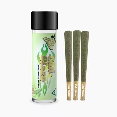 Key Lime Pie Infused Pre-roll 3 pack (H) Cali Blaze