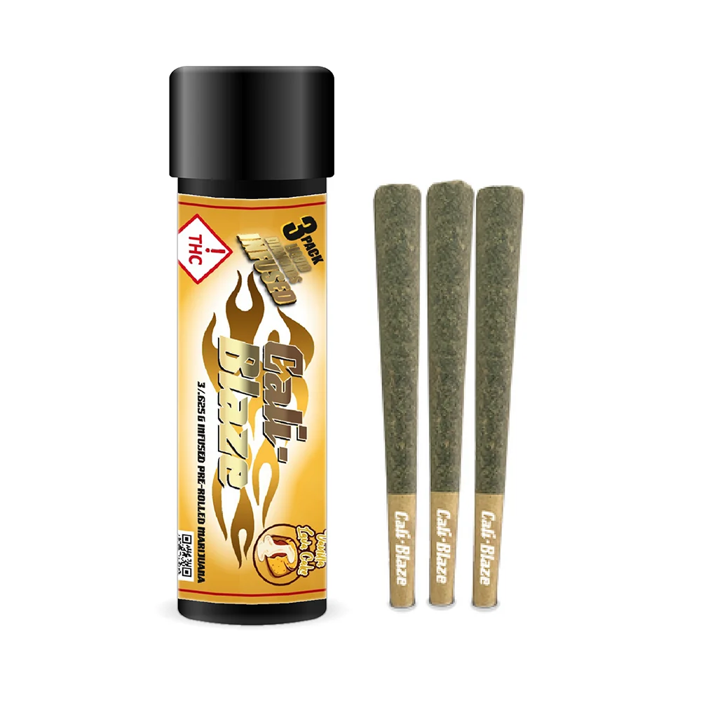 Vanilla Lava Cake Infused Pre-roll 3 pack (S) Cali Blaze