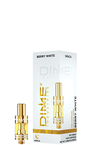 Berry White Vape Cartridge Dime