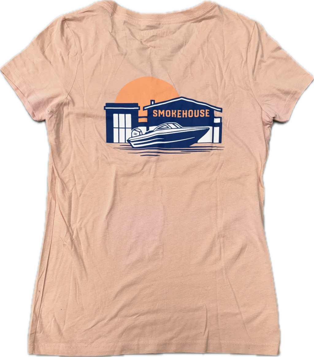 Buy SmokeHouse Apparel Sherbet Smokehouse Logo Tee Small image