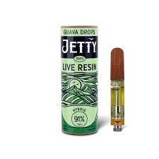 Guava Drops Live Resin Vape Cartridge Jetty Extracts