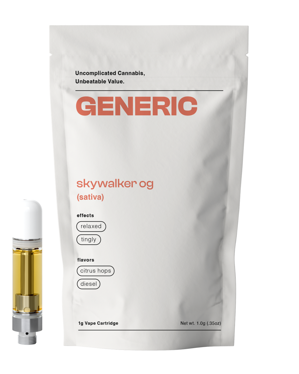 Buy Generic Cartridges Skywalker OG 1g Cart image