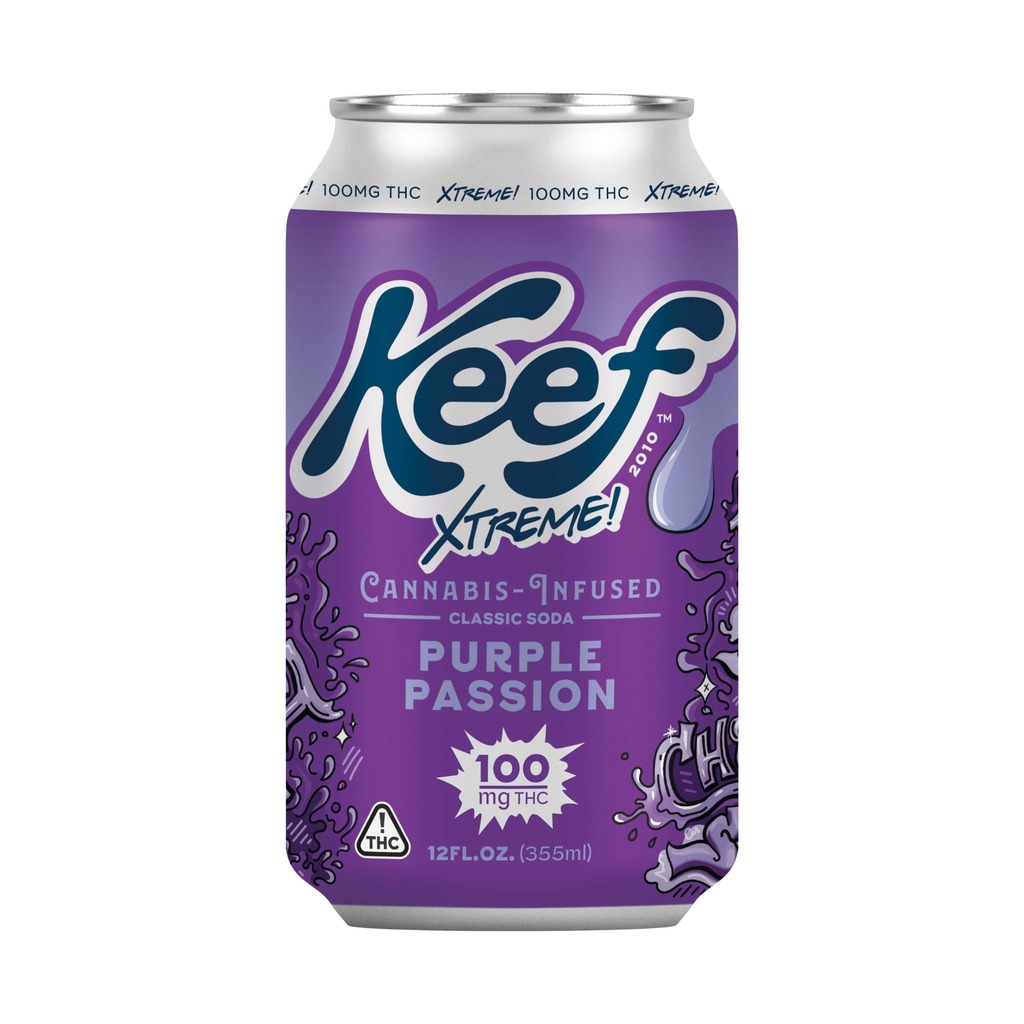 Keef Purple Passion Soda 100mg 12 fl oz