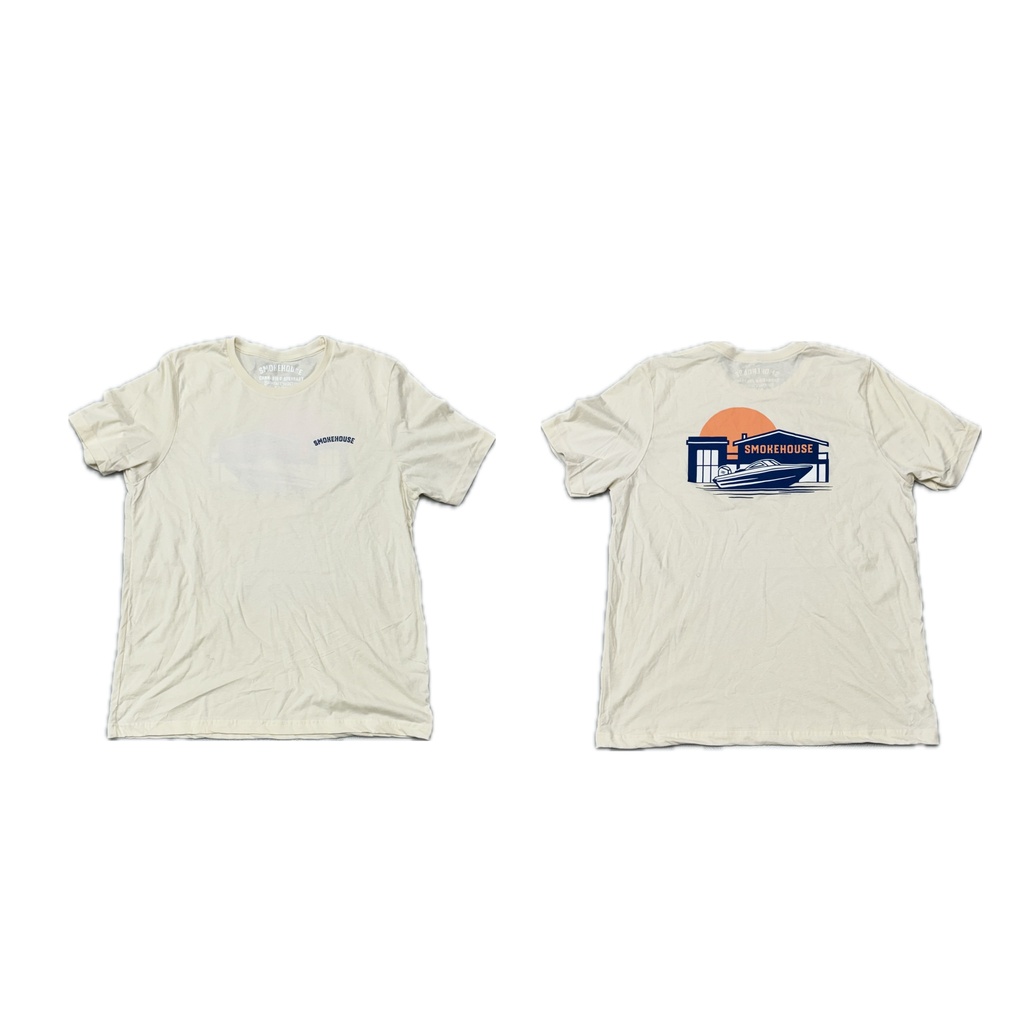 Cream Smokehouse Logo Tee SmokeHouse