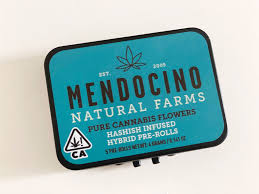 Red Velvet Infused pre-rolls Mendocino Natural Farm