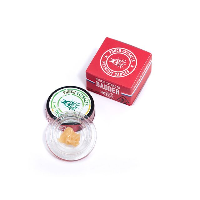 Lime Tree BHO Badder Punch Edibles