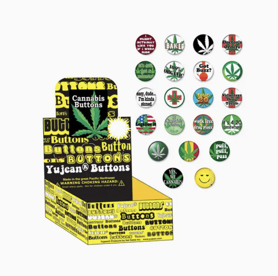 Cannabis Buttons