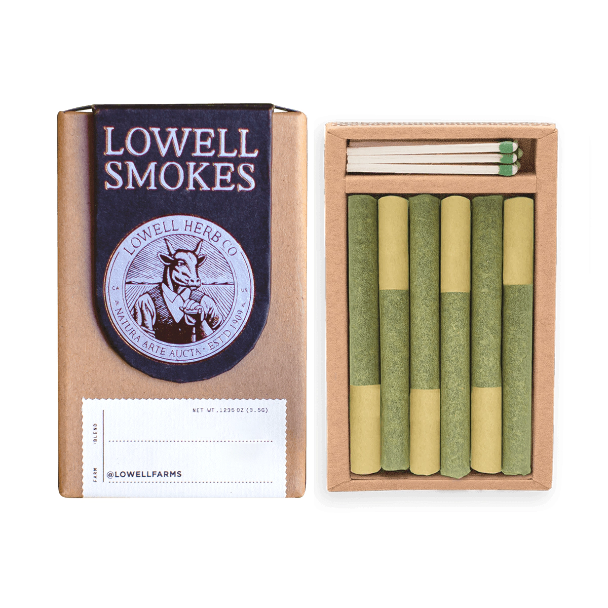 Buy Lowell Smokes Pre-Roll The Happy Hybrid Blend 3.5g image