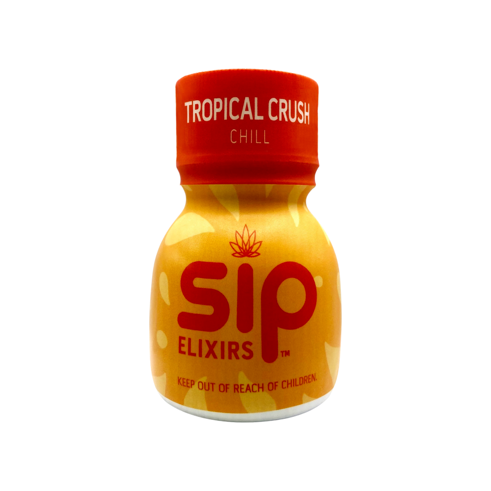 Sip Tropical Crush Drink Mix Beverage Edible, 100mg