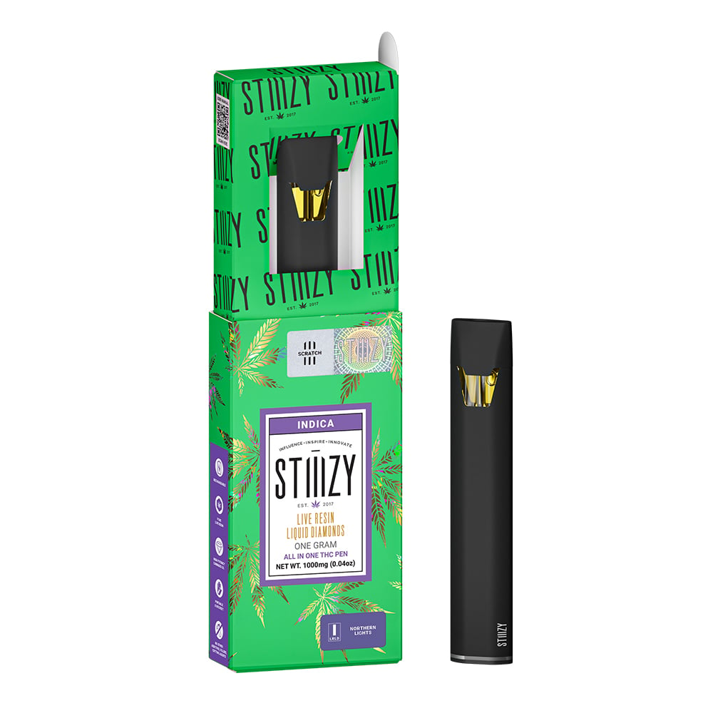 Stiiizy Northern Lights Liquid Diamonds All-In-One Vape, 0.95g