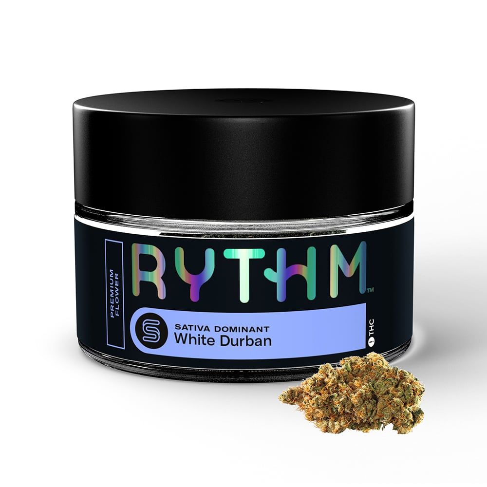 Rythm White Durban Flower, 3.5g