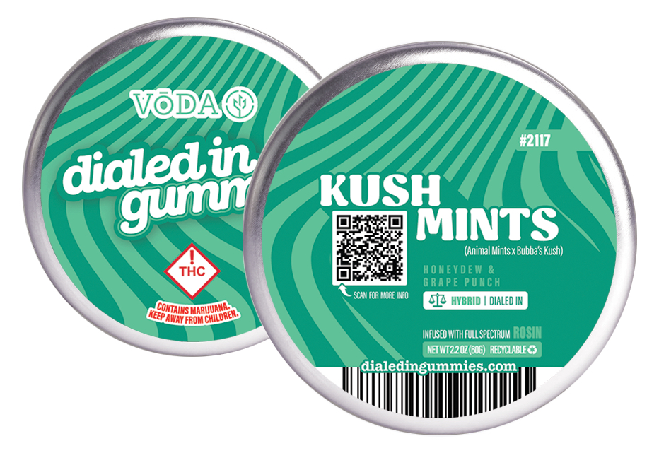 Kush Mints Gummies Dialed In