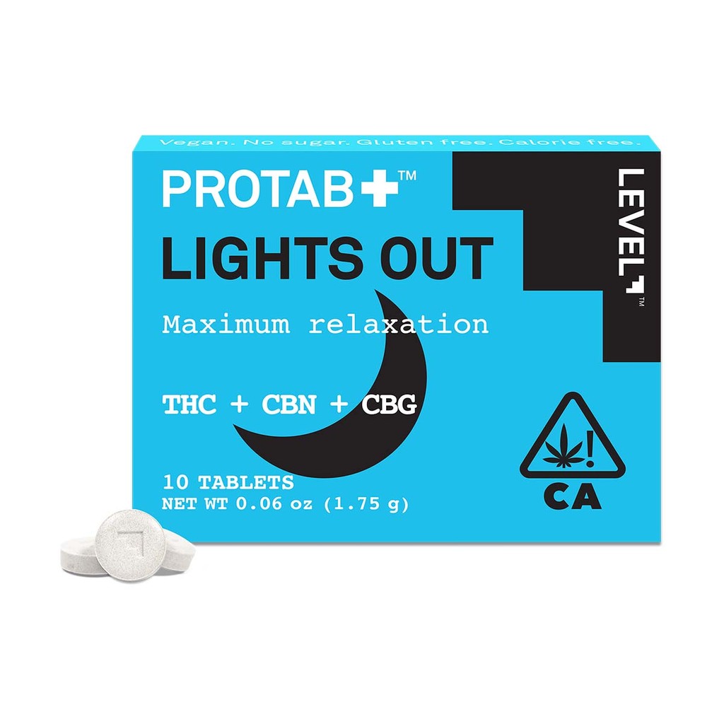 Buy Level Edibles ProTab Lights Out 100mg/10pk image