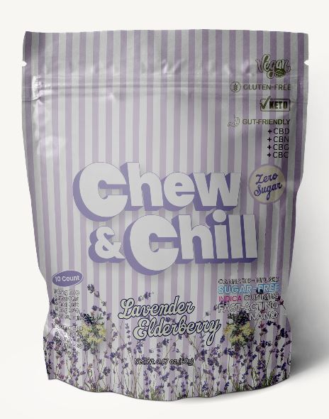 Lavender Elderberry (2:1:1:1:1 THC:CBN:CBG:CBD:CBC Chew & Chill