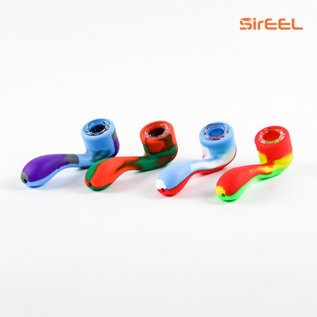 5.5" SirEEL Silicone Pipe - Assorted Luvbuds