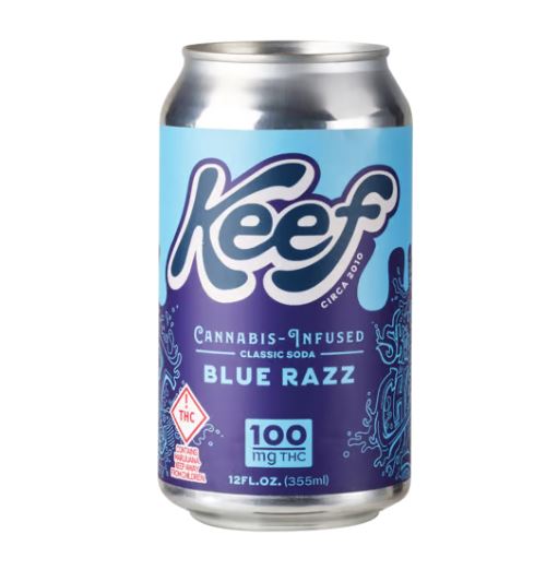 Keef Classic Soda Xtreme - Blue Razz 100mg