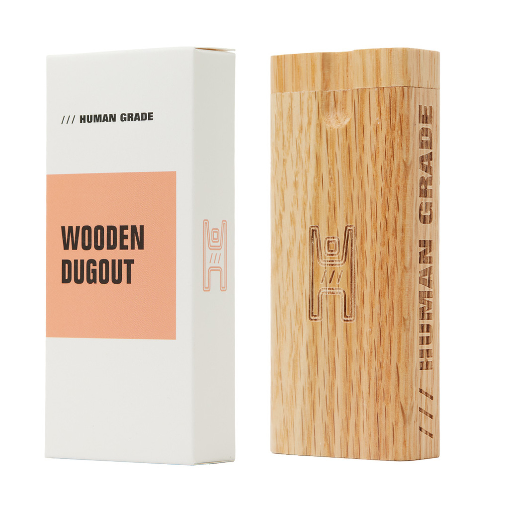 Wooden Dugout Box Human Grade